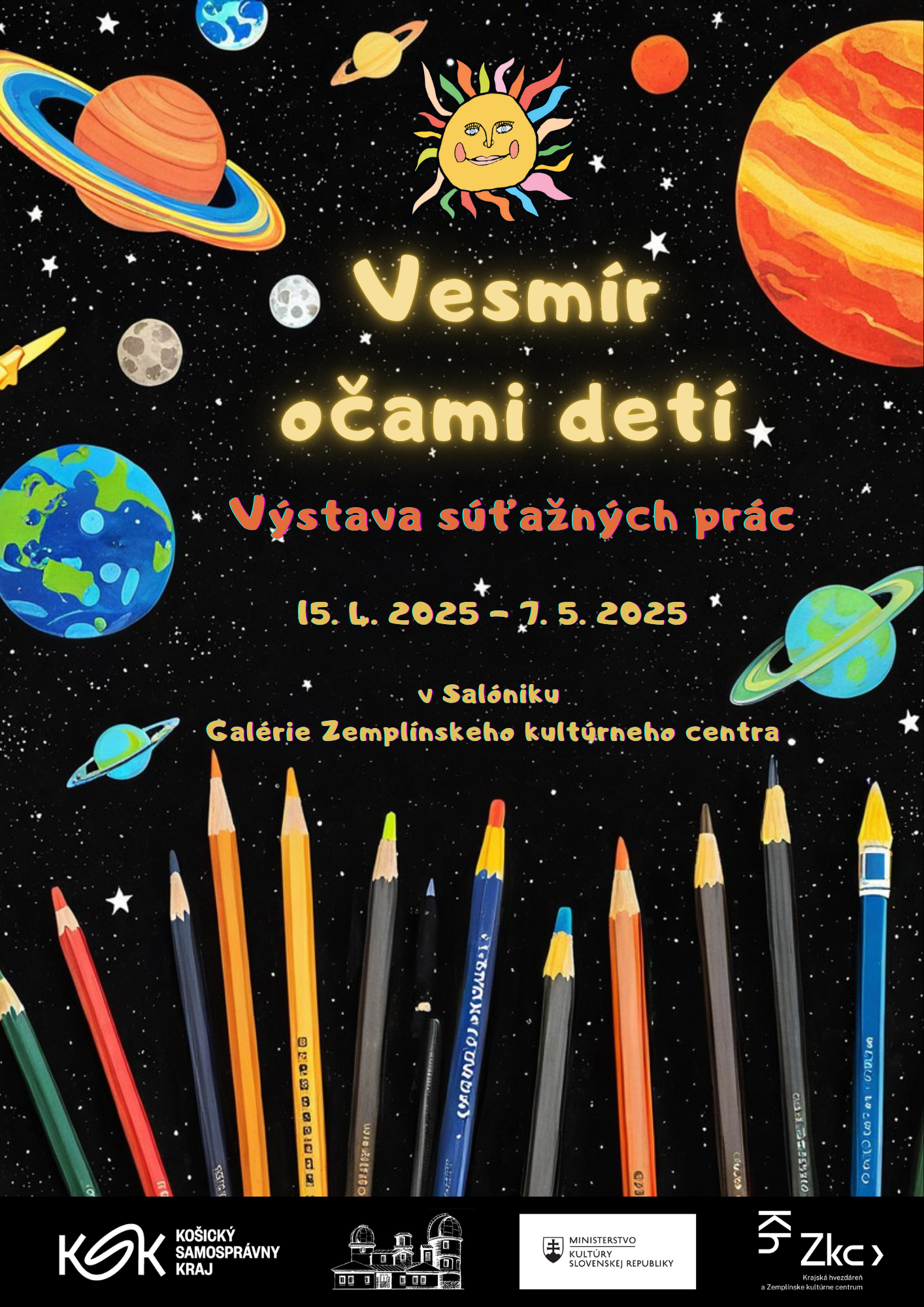 Vyhodnotenie okresného kola súťaže Vesmír očami detí 2025