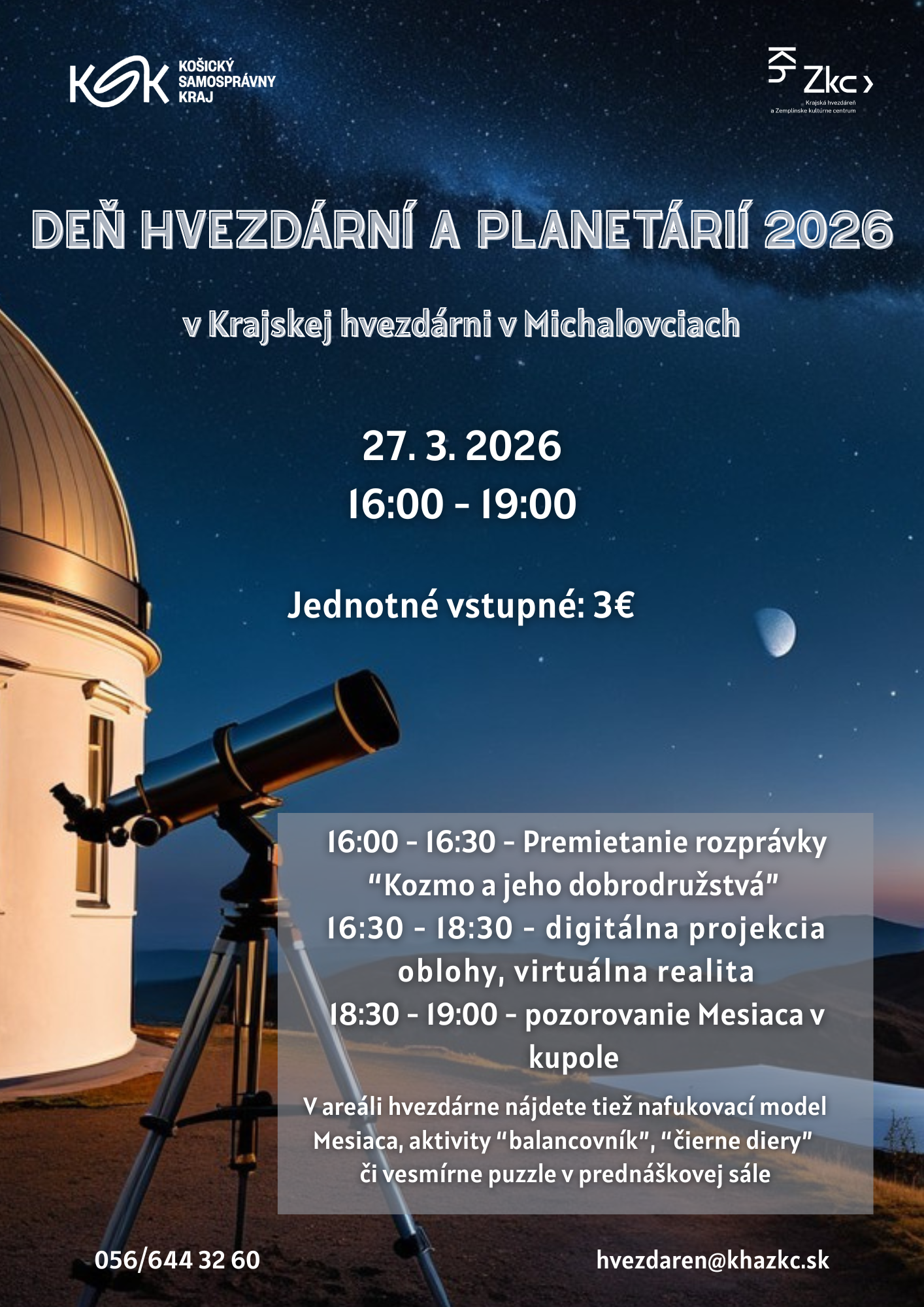 Deň hvezdární a planetárií 2026