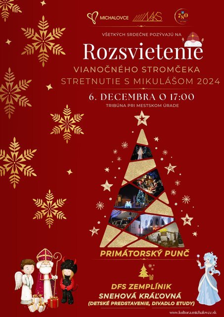 Rozsvietenie Vianočného stromčeka