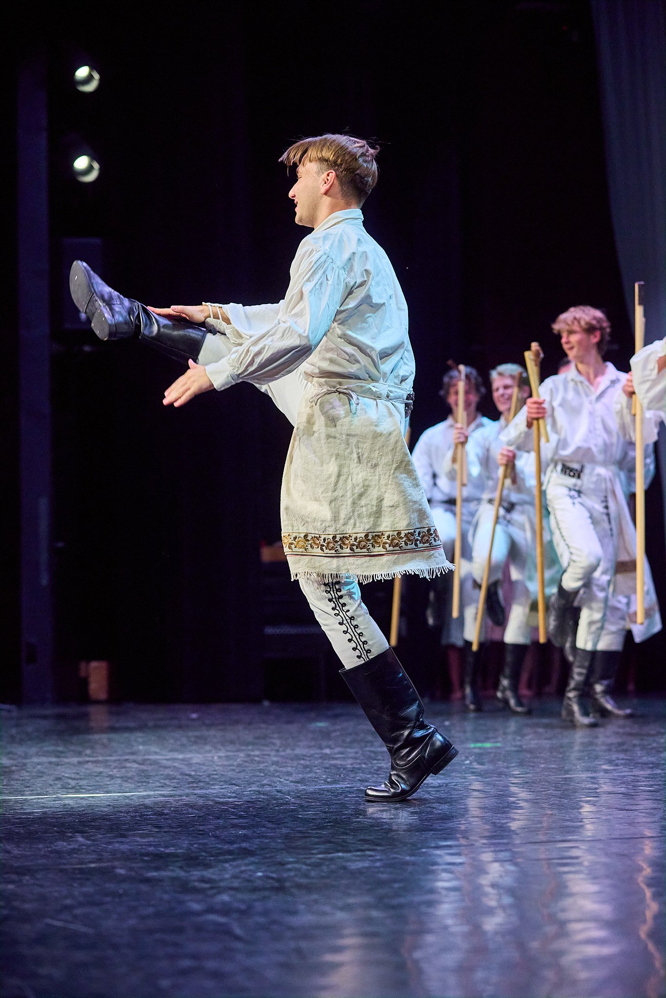 A pri našom jaročku - uvedenie novej choreografie "Z parobka gazda"