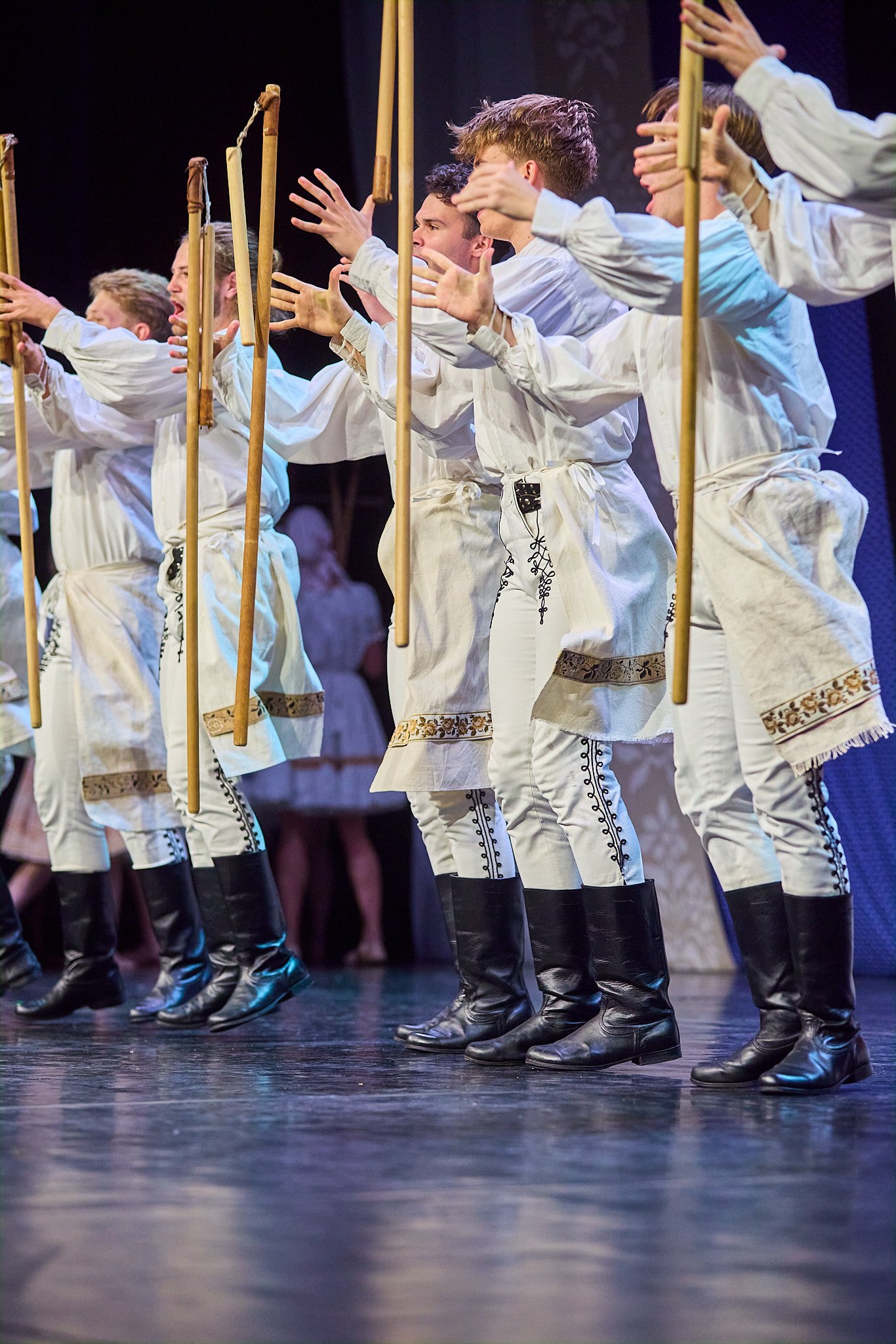 A pri našom jaročku - uvedenie novej choreografie "Z parobka gazda"
